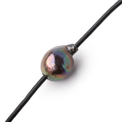 14x13-19x15mm Peacock Ultra Baroque 2.5mm Large Hole Focal Beads 1 piece (ONLINE ORDER ONLY)