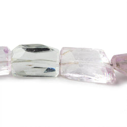 14x13-20x12mm Kunzite Faceted Nugget Beads 8 inch 13 pieces A (ONLINE ORDER ONLY)