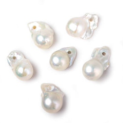 14x22mm Off White Baroque Large Hole Pearl Focal Bead 1 piece AAA (ONLINE ORDER ONLY)