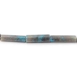 14x4-23x6mm Rare Paraiba Quartz Faceted Tube Beads 18 inch 26 pieces AAA (ONLINE ORDER ONLY)