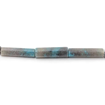 14x4-23x6mm Rare Paraiba Quartz Faceted Tube Beads 18 inch 26 pieces AAA (ONLINE ORDER ONLY)
