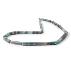 14x4-23x6mm Rare Paraiba Quartz Faceted Tube Beads 18 inch 26 pieces AAA (ONLINE ORDER ONLY)