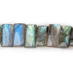 14x7mm Labradorite Plain Rectangles 8 inch 28 Beads AA (ONLINE ORDER ONLY)
