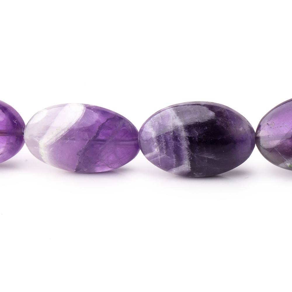 14x9-17x12mm Cape Amethyst Plain Oval Beads 15 inch 24 pieces (ONLINE ORDER ONLY)