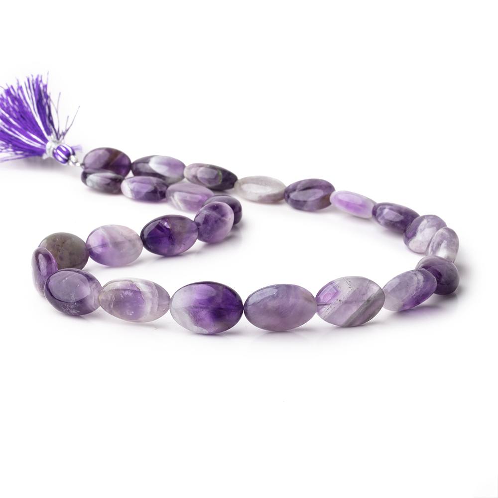 14x9-17x12mm Cape Amethyst Plain Oval Beads 15 inch 24 pieces (ONLINE ORDER ONLY)
