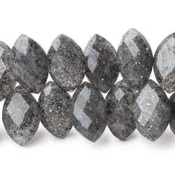 15-16mm Celestial Quartz Faceted Marquise Beads 6.5 inch 39 pieces (ONLINE ORDER ONLY)