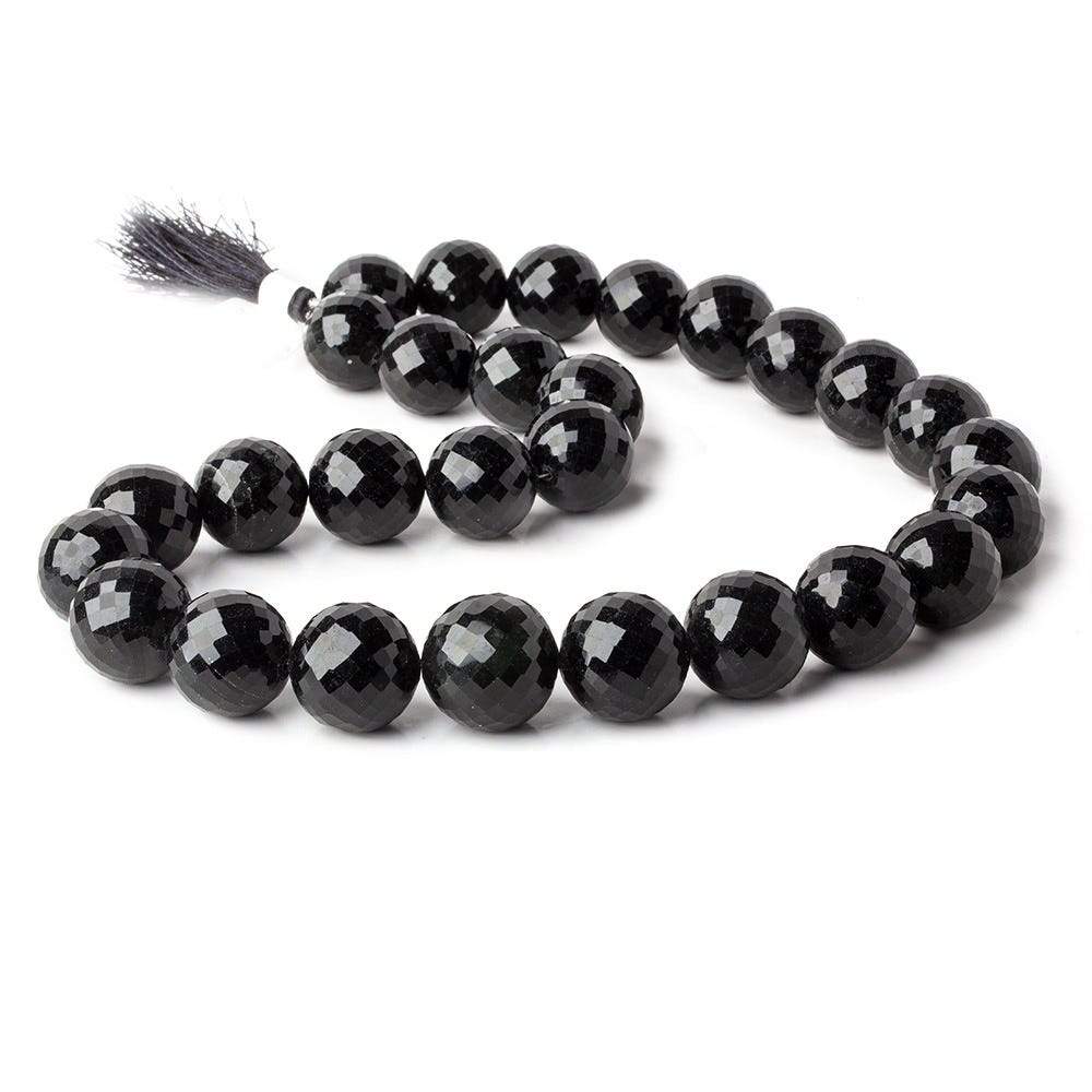 15-17.5mm Rainbow Obsidian faceted round beads 17 inches 28 pieces (ONLINE ORDER ONLY)