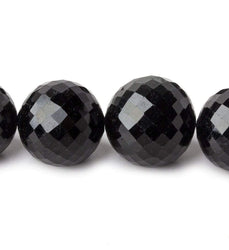 15-17.5mm Rainbow Obsidian faceted round beads 17 inches 28 pieces (ONLINE ORDER ONLY)