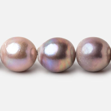 15-17mm Golden Pink Baroque Freshwater Pearls 16.5 inch 26 Beads (ONLINE ORDER ONLY)