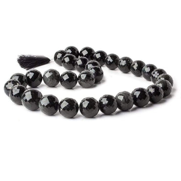 15-19mm Rainbow Obsidian faceted round beads 18 inches 28 pieces (ONLINE ORDER ONLY)