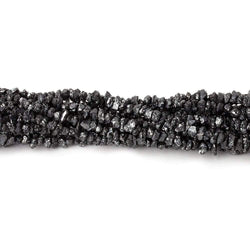 1.5-3.5mm Black Diamond crystal nugget beads 15 inch 220 pieces (ONLINE ORDER ONLY)