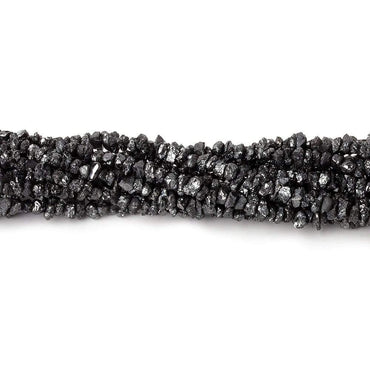1.5-3.5mm Black Diamond crystal nugget beads 15 inch 220 pieces (ONLINE ORDER ONLY)