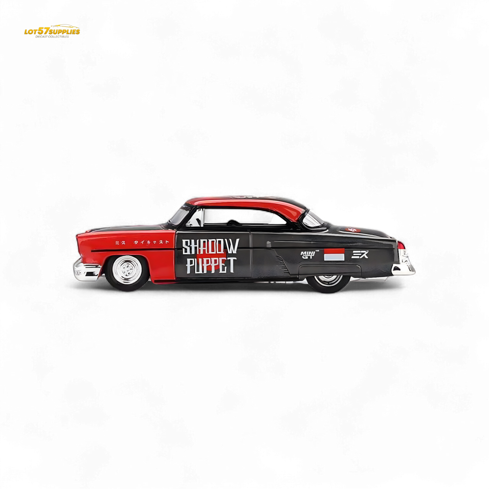 Mini-GT 1954 Lincoln Capri Hot Rod SHADOW PUPPET #874 1:64 MGT00874 (ONLINE ORDER ONLY)