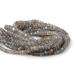 3.5-6mm Labradorite Faceted Rondelle Beads 18 inch 139 pieces AA (ONLINE ORDER ONLY)