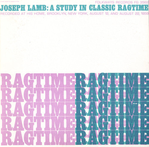 Joseph Lamb: A Study in Classic Ragtime [CD]
