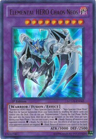 Elemental HERO Chaos Neos [LCGX-EN065] Ultra Rare (ONLINE ORDER ONLY)