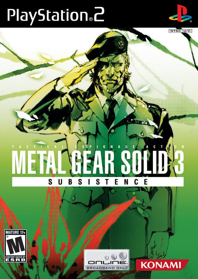 Metal Gear Solid 3 Subsistence (Playstation 2) (Online Order Only)