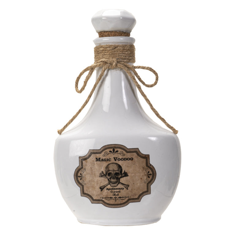 Magic Voodoo Apothecary Cursed Skull Bottle (ONLINE ORDER ONLY)