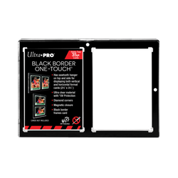 35PT 2-Card Black Border UV ONE-TOUCH® Magnetic Holder