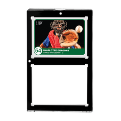 35PT 2-Card Black Border UV ONE-TOUCH® Magnetic Holder