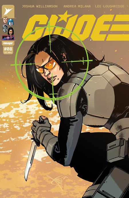 Gi Joe #8 B Andrea Milana Variant (06/18/2025) Image (ONLINE ORDER ONLY)