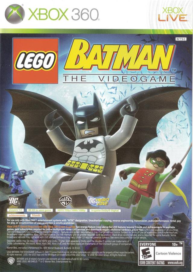 LEGO Batman / Pure Double Pack (Xbox 360) (ONLINE ORDER ONLY)
