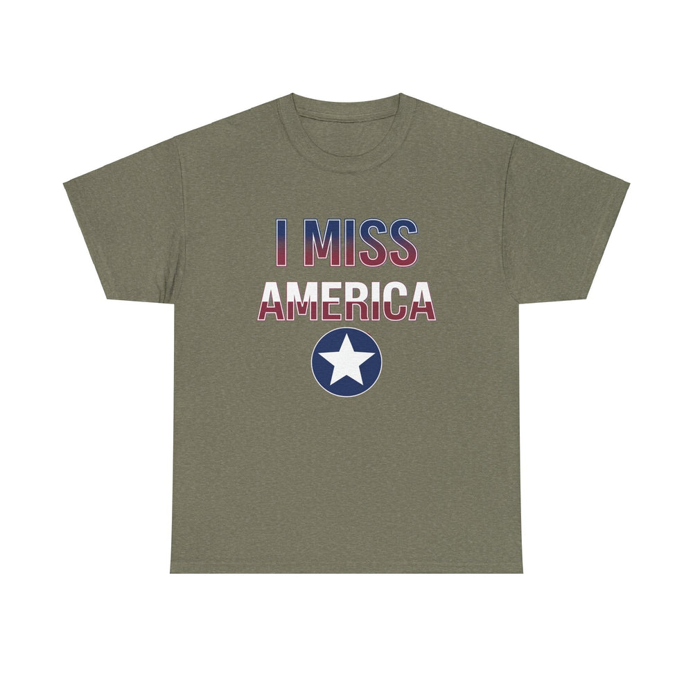 "I Miss America" Star Unisex Heavy Cotton Tee (ONLINE ORDER ONLY)