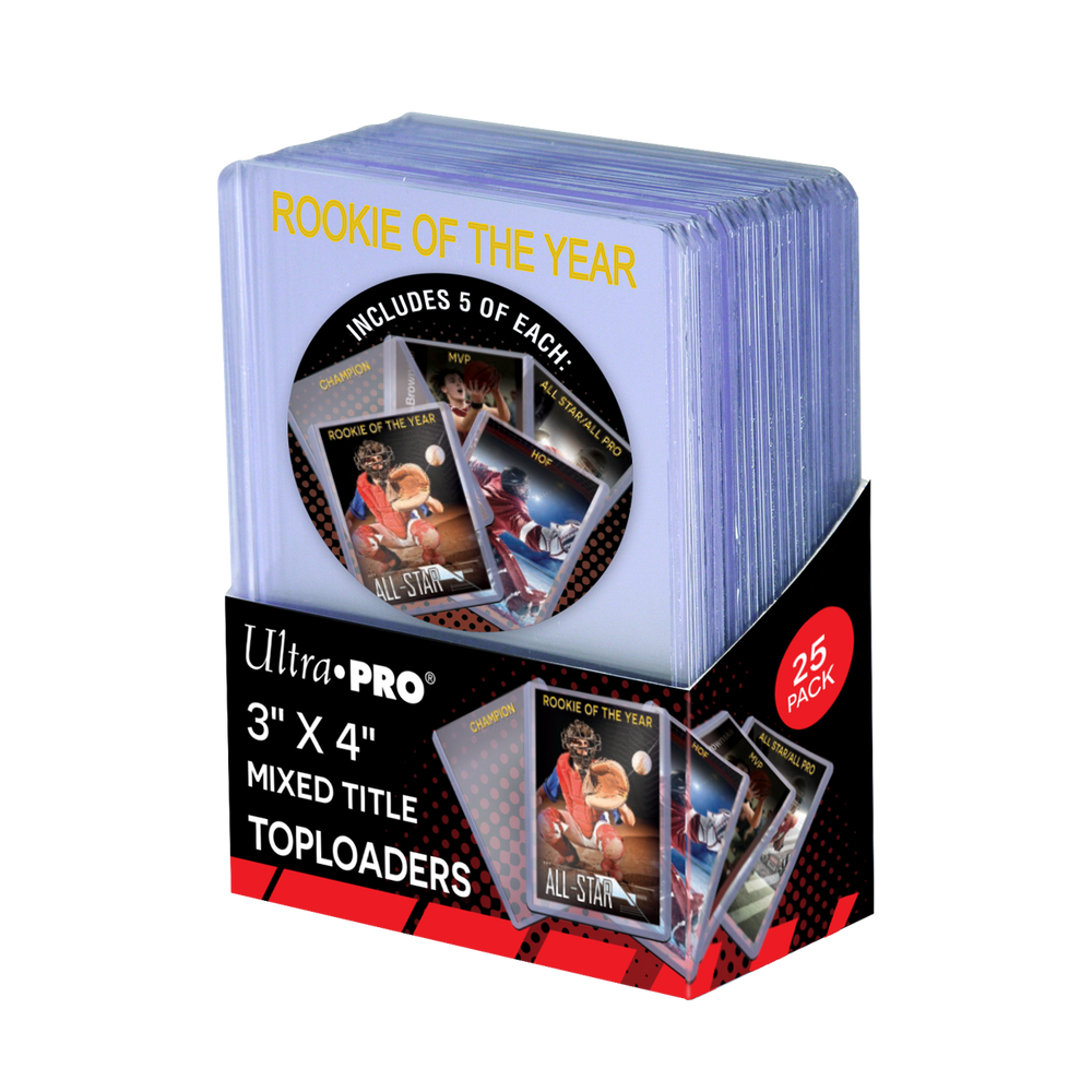 3" x 4" Mixed Title TOPLOADER® Sleeves Bundle (25ct)