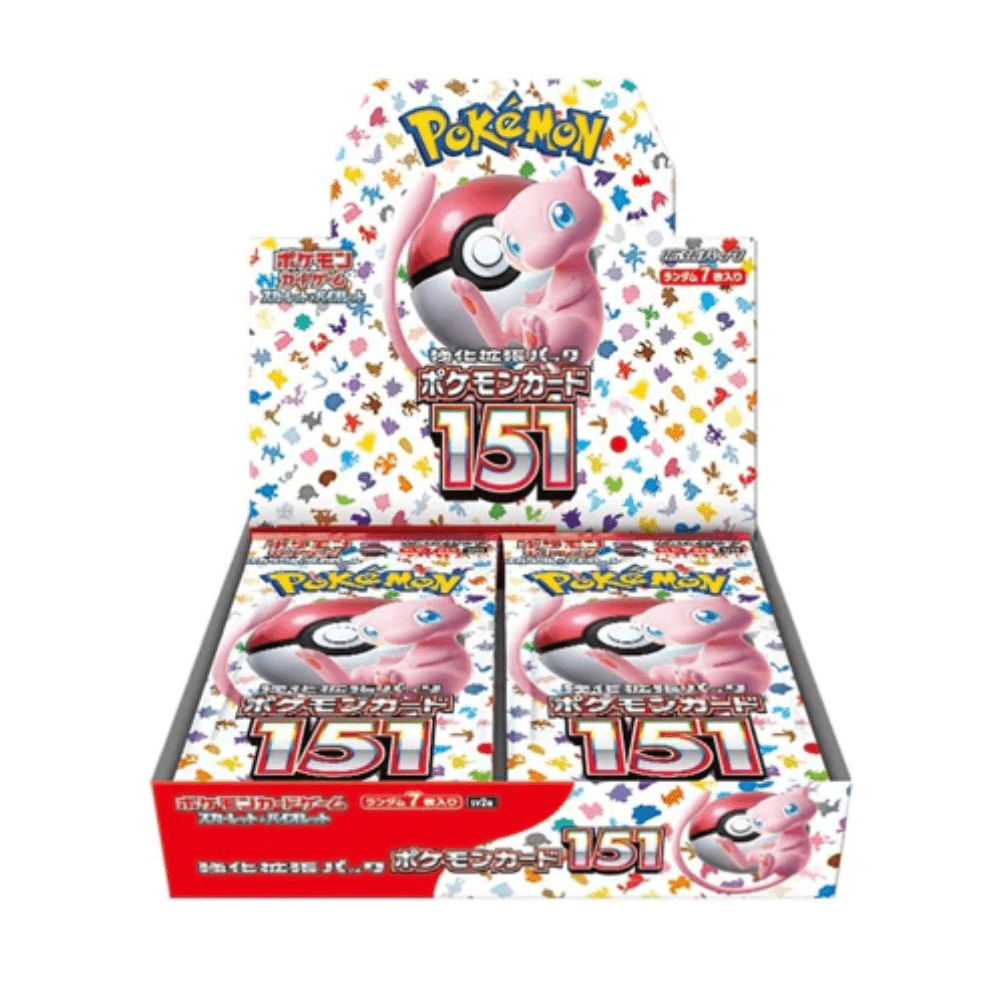 Pokemon Japan TCG Pokemon 151 Booster Box sv2A (ONLINE ORDER ONLY)