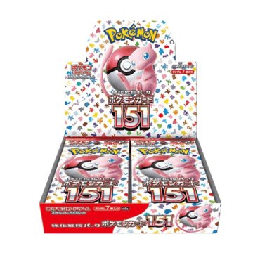 Pokemon Japan TCG Pokemon 151 Booster Box sv2A (ONLINE ORDER ONLY)