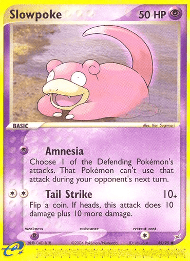 Slowpoke (45/95) [EX: Team Magma vs Team Aqua] (Online Only)