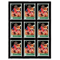 35PT 9-Card Black Border UV ONE-TOUCH® Magnetic Holder
