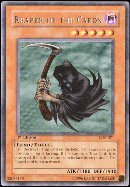 Reaper of the Cards [LOB-071] Rare (ONLINE ORDER ONLY)
