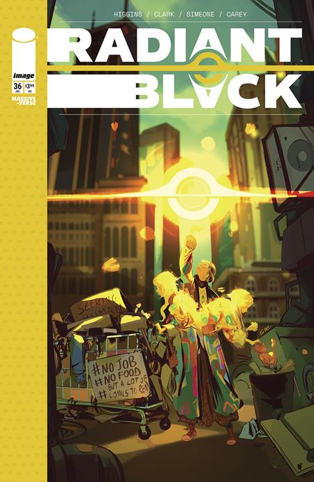 Radiant Black #36 A Steffano Simeone Kyle Higgins (08/06/2025) Image (ONLINE ORDER ONLY)