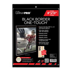 8" x 10" Black Border UV ONE-TOUCH® Magnetic Holder (ONLINE ORDER ONLY)