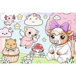 Trefl Red 160 Piece Kids Puzzle - Baby Animals (ONLINE ORDER ONLY)