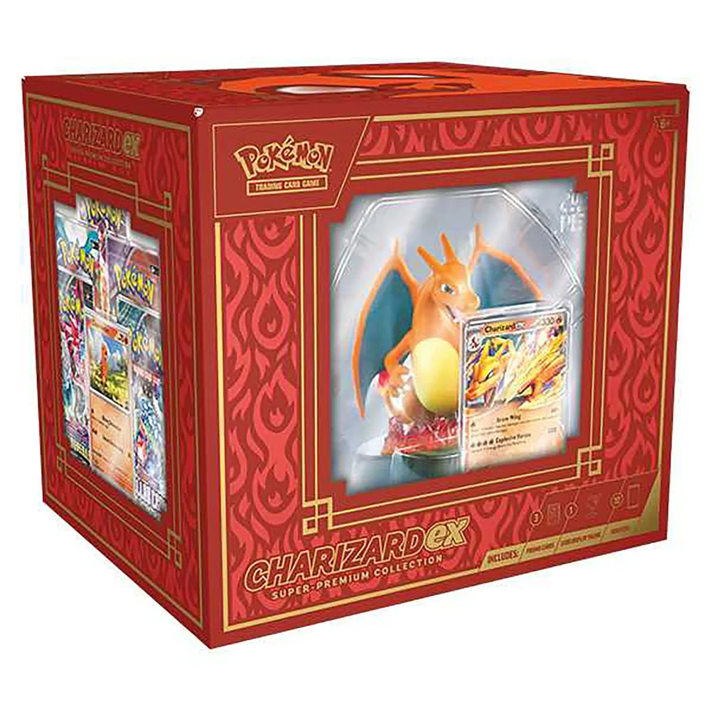 Charizard EX Super Premium Collection Box Set | Pokemon | New (ONLINE ORDER ONLY)