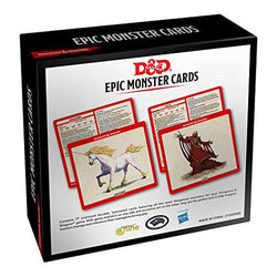 D&D: Monster Cards - Epic Monster Cards (ONLINE ORDER ONLY)