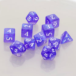 ECLIPSE® Acrylic RPG Dice Set (11ct) (ONLINE ORDER ONLY)