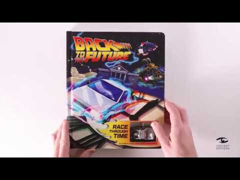 Back to the Future: Race Through Time Hardcover Book with Collectible Wind-up DeLorean (ONLINE ORDER ONLY)