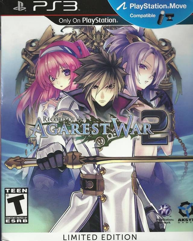 Record of Agarest War 2 Limited Edition (Playstation 3) (Online Order Only)