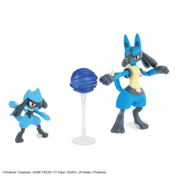Pokemon - Riolu & Lucario - Model Kit (ONLINE ORDER ONLY)