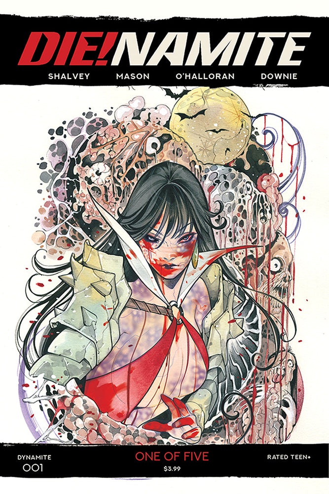 Die!Namite #1 1:10 Peach Momoko Vampirella Zombie Variant (10/14/2020) Dynamite (ONLINE ORDER ONLY)
