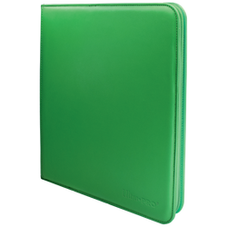 Vivid Green 12-Pocket Zippered PRO-Binder