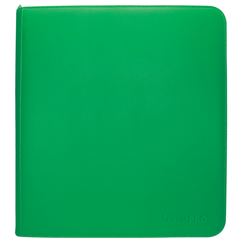 Vivid Green 12-Pocket Zippered PRO-Binder