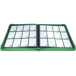 Vivid Green 12-Pocket Zippered PRO-Binder