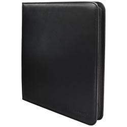 Vivid Black 12-Pocket Zippered PRO-BINDER® Album