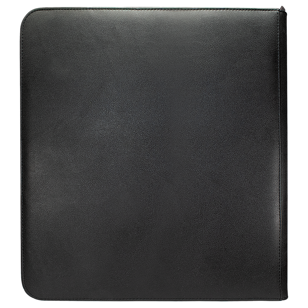 Vivid Black 12-Pocket Zippered PRO-BINDER® Album (ONLINE ORDER ONLY)
