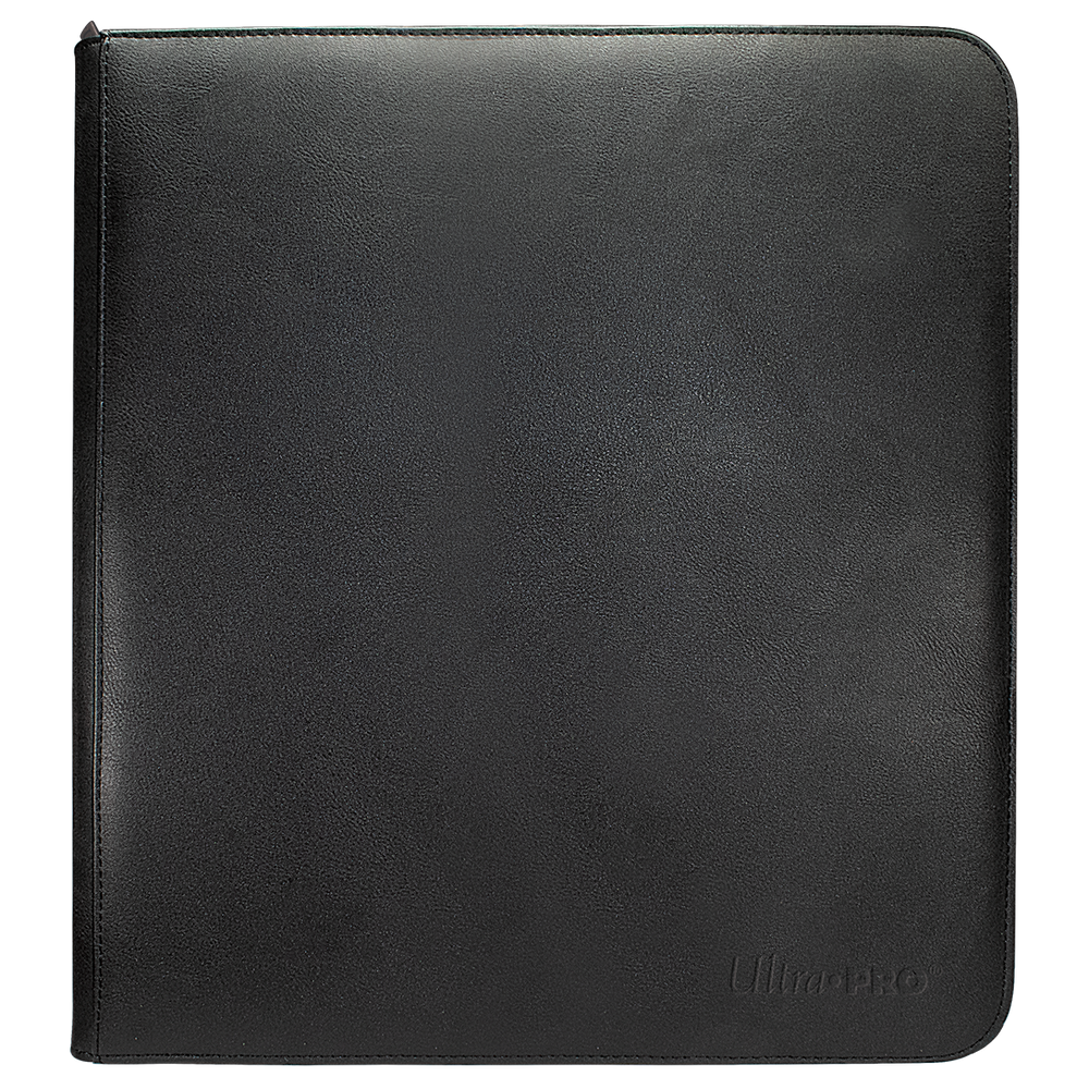 Vivid Black 12-Pocket Zippered PRO-BINDER® Album (ONLINE ORDER ONLY)