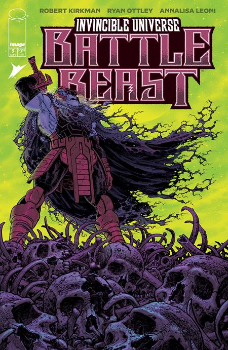 Invincible Universe Battle Beast #5 B Tony Moore Variant (09/17/2025) Image (ONLINE ORDER ONLY)